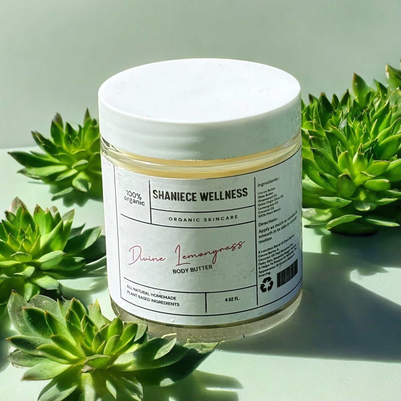 Divine Lemongrass Body Butter Shaniece Wellness 5879